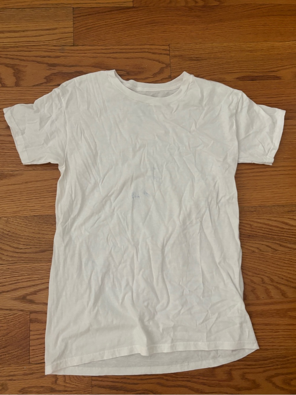 Classic White Crew Neck T-Shirt